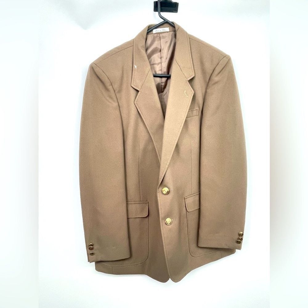 Haband size 42R‎ dark tan blazer